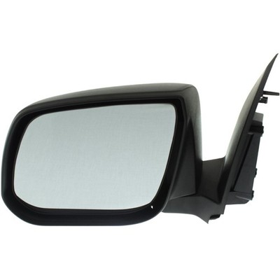 Manual Mirror For 2015-2019 Chevrolet Colorado Left Manual Fold Textured Black