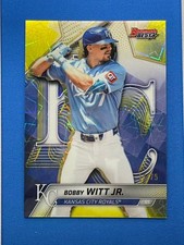 2025 Bowman Best Bobby Witt Jr. 11/75 Yellow Atomic
