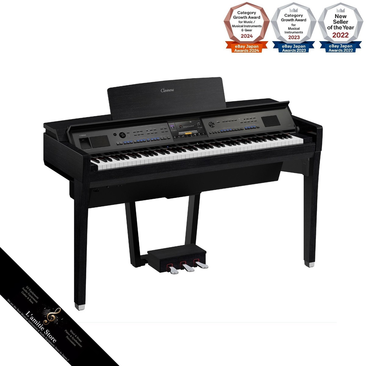 YAMAHA Clavinova 電子ピアノ YAMAHA CVP-909B Electronic Digital Piano Clavinova CVP909 B