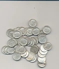 Roosevelt Dimes (1946-1964) $5 Face Value 90% Silver Coins