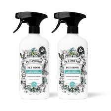 Pet-Pourri Pet Odor Air  Fabric Odor Freshener Spray, Pawsitively Fresh, 16 ...