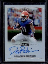 2016 Leaf Draft Demarcus Robinson Auto Rookie RC #A-DMR Gators