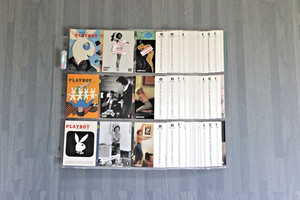 PLAYBOY CENTERFOLD COLLECTOR CARDS - APRIL EDITION - COMPLETE BASE SET PLUS
