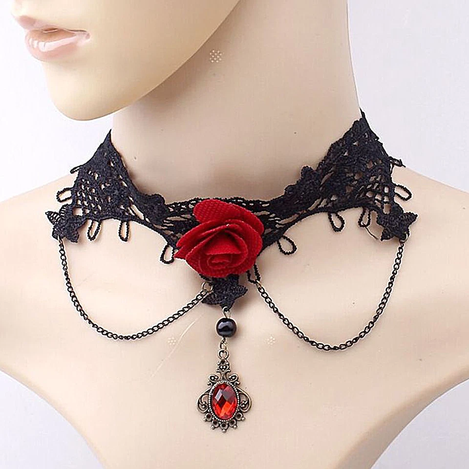 Conjunto de Accesorios Día de Muertos Mexicano Halloween Floral Calavera Falda Guantes Traje Foto 4 de 4