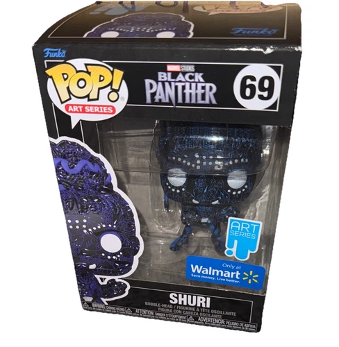 Funko Pop! Marvel: Black Panther - Shuri Art Series (Walmart Exclusive) #69 