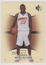2007-08 SP Authentic Retail Jason Richardson #26 1k3