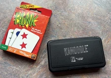 KANOODLE 3D Brain Teaser Puzzle Portable Game & Blink Card Game **Read Descript