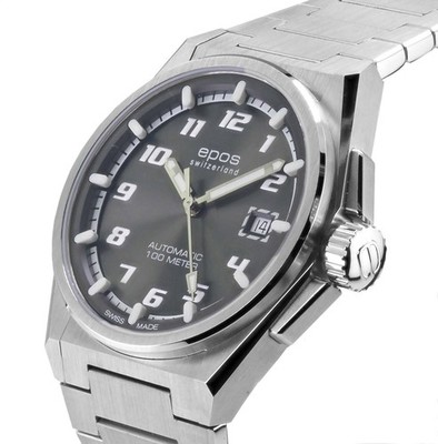 Epos  Automatik  3505.132.20.54.30 Sport  Herren Uhr  41 mm Ø Swiss Made  Neu