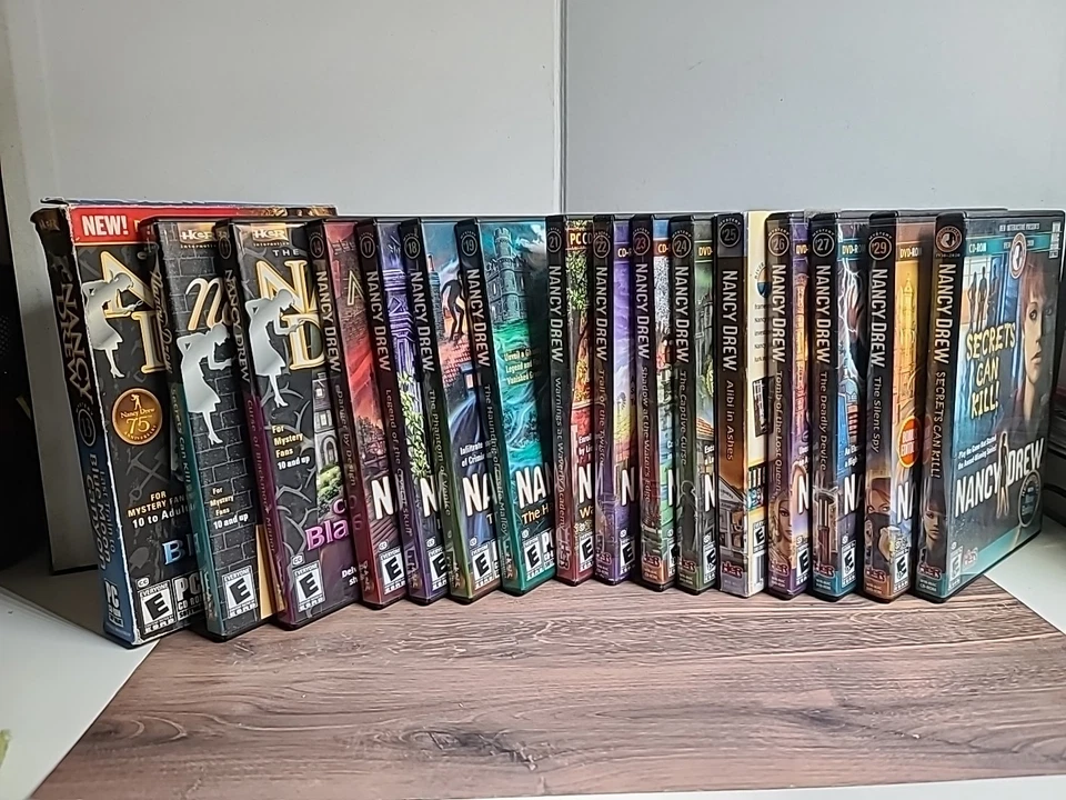 Lote de 16 juegos Nancy Drew para PC: Juegos interactivos de misterio y aventura (vari Foto 2 de 4