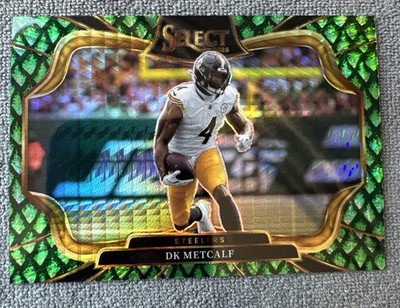 2025 Panini Select Dragon Scale DK Metcalf /50 Field Level #451