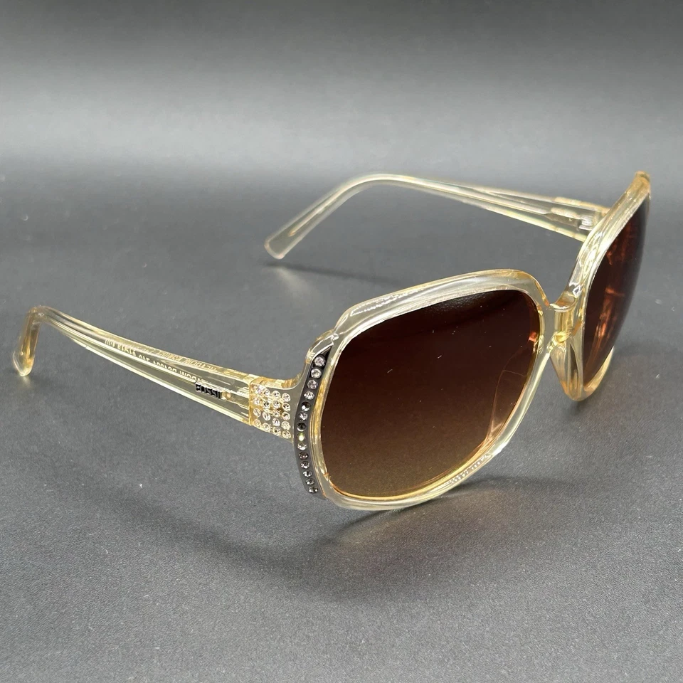 Gafas de sol Fossil Meadow PS4004 740 cristal rubor con joyas degradado 61-18-120 GC Foto 4 de 4