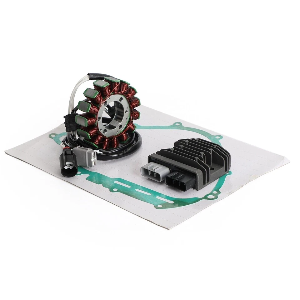 Kit Régulateur + Stator +joint pour Yamaha YXR 700 F Rhino YXM YXC 700 Viking - Photo 2/4