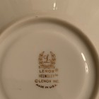 Lenox Helmsley Porcelain Cup & Saucer Set Floral Gold Trim Made in USA — photo 3