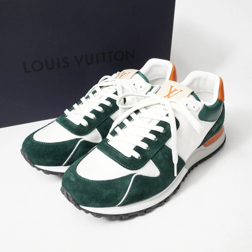 Louis Vuitton Run Away Sneaker White Monogram for sale | eBay