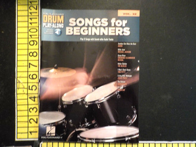 Songs for Beginners Drum Play-Along Volume 32 - Book/Online Audio Vol. 31 by...