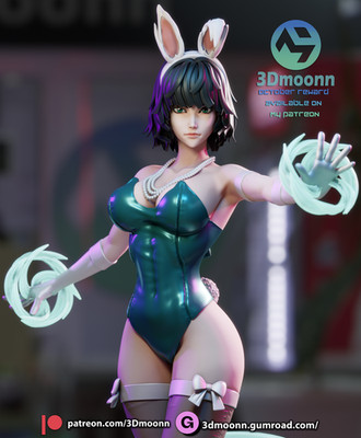 Fubuki One Punch Man | 3D Resin Print | Unpainted Figure Model Kit | Fan Made