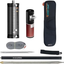 Portable HF Vertical Antenna 100W 80-6 Meters 8 Bands Outdoor Use 5.6 Meter