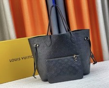 Louis Vuitton Black Empreinte Monogram Neverf...