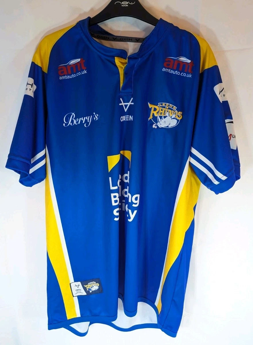 Maillot Manches Longues Leeds Rhinos Isc – Taille M – Gris – Super League