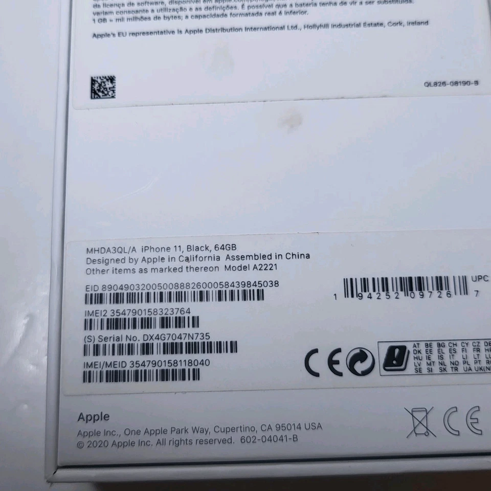 iPhone 11 64GB Apple CON SCATOLA FUNZIONANTE E SBLOCCATO OTTIMO TESTATO - Immagine 2 di 4