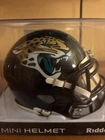 Jimmy Smith Signed Jacksonville Jaguars Speed Mini Football Helmet Beckett