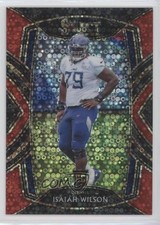 2020 Panini Select Club Level Red Disco Prizm 24/49 Isaiah Wilson #291 7m3