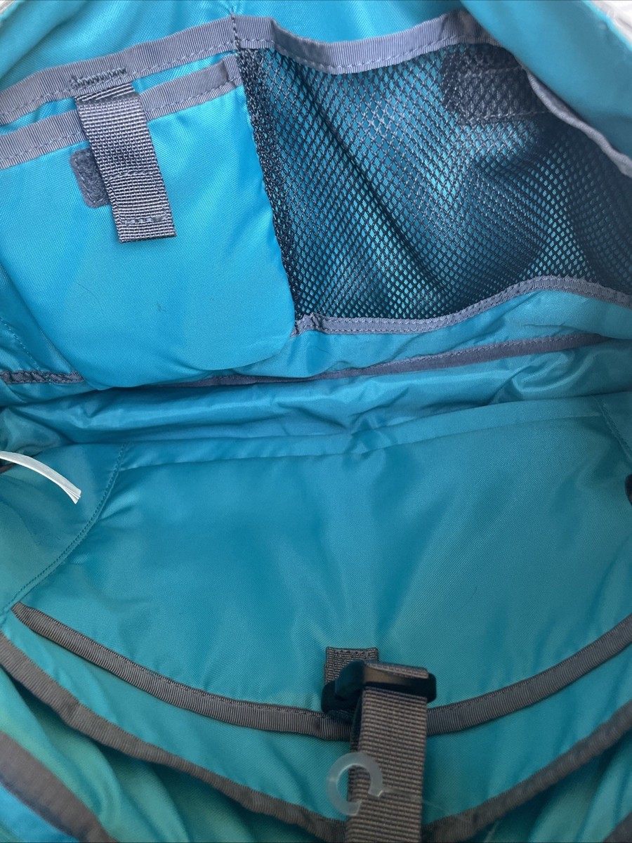 RARE Patagonia Black Hole Messenger 12L Bag Grey Turquoise Green