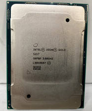 Intel Xeon Gold 5217 SRFBF 8 Core 3.0 GHz CPU Lot of 2