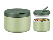 12oz Kids Soup Thermo for Hot Food Insulated Vacuum Food Jar with Buckle Lid,...