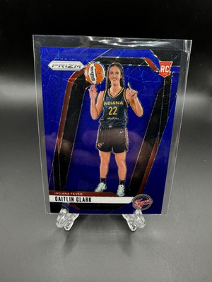 #ad 2024 Panini Prizm WNBA Caitlin Clark #145 Blue Velocity Prizm RC $78.95