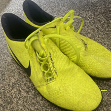 Nike Phantom Venom Fußballschuhe geformte Stollen gelb/schwarz Größe 9