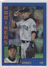 2019 Update Silver Pack 1984 Topps Baseball Chrome Blue Ichiro Suzuki HOF ni4