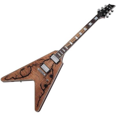Schecter V-1 Electro-Resin Electric Guitar