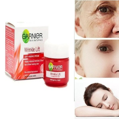 Garnier Wrinkle Lift Anti-Aging Creme 40g jünger aussehende Haut kostenloser ...
