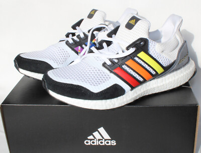Adidas Performance Ultra Boost S&L PRIDE Ultraboost White US8 Weiß Gr 41 1/3
