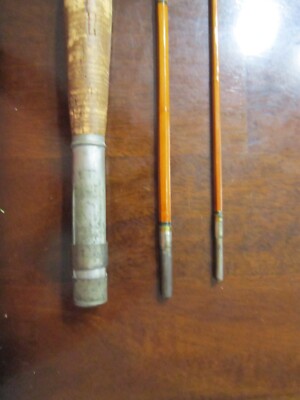 Vintage Bamboo 9' Fly Fishing Rod 3 Piece " Maker? " Very Nice!!! | eBay