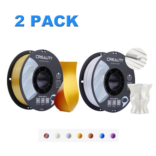 Creality Silk PLA Filament 1,75mm Filament für 3D Drucker mehrfarbig 1kg/Rolle - Bild 56 von 68