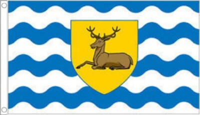 HERTFORDSHIRE FLAGGE 5' x 3' Hertford Herts Watford England English County Flaggen