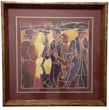 Luminescence I by Denis Nolet Custom Framed Under Glass ~ Artist Signed 