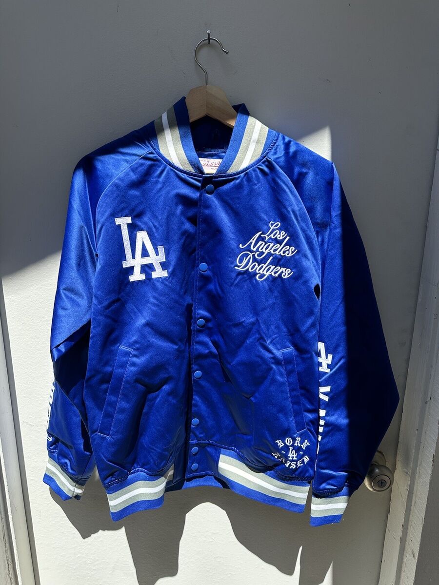 Born x Raised Dodgers Jacket - Mitchell & Ness Size Medium Born x Raised Dodgers Jacket - Mitchell & Ness Size Medium