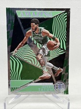 2021-22 Panini Illusions Amazing Emerald #9 Jayson Tatum Boston Celtics
