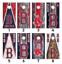 Boston Red Sox Cornhole Wrap Skin Decal Vinyl Sticker MANY DESIGNS SK36