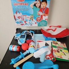 Melissa  Doug Get Well Doctor's Kit Pretend Play Set Medical Toys