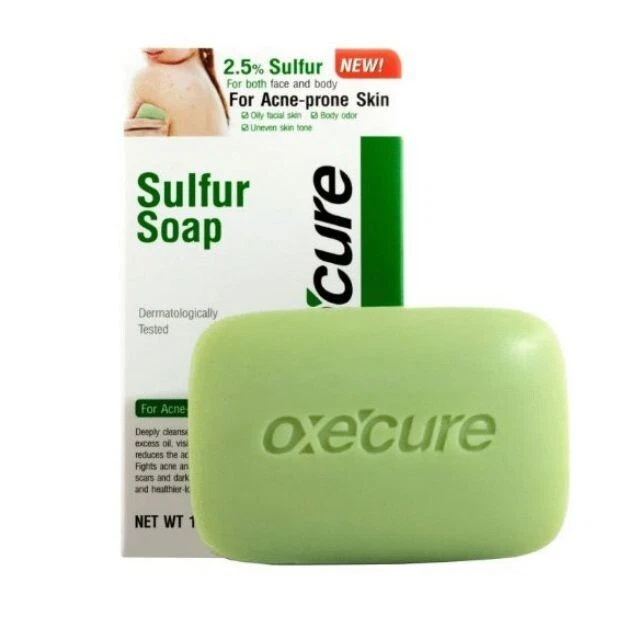 Sulfur soap for on sale face
