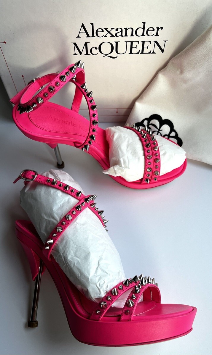 Alexander mcqueen ピンク スカル ブレスレット レザー ポニー Alexander mcqueen ピンク スカル ブレスレット レザー ポニー