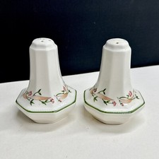 JOHNSON BROTHERS (BROS) ETERNAL BEAU SALT & PEPPER SHAKER POT SET PAIR