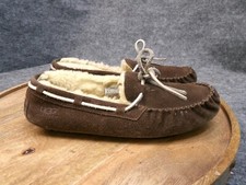 Ugg Australia 5133 Dakota Slippers Mocassins Coffee Espresso Brown Womens Size 7