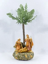 Roman Italy Fontanini HOLY FAMILY MUSIC BOX Nativity Figurine