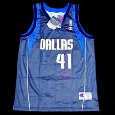 Nwt Champion Dirk Nowitzki Dallas Mavs Basketball Jersey Air Jordan Kobé Curry