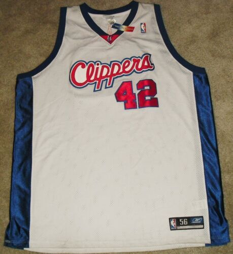 reebok nba clippers authentic elton brand red jersey vtg vintage
